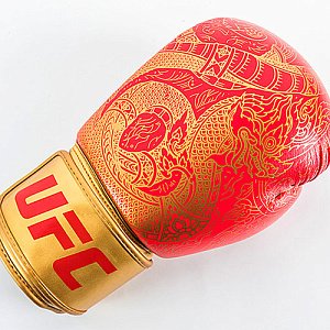 Купить UFC Перчатки для бокса PRO Thai Naga 12 Oz - красные в Москве