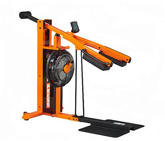Гребной тренажер First Degree Fitness FluidPowerPRESS™ Orange