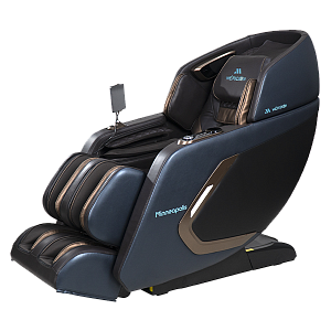 Купить Массажное кресло Meridien Массажное кресло Meridien Minneapolis (Brown + Dark blue) в Москве