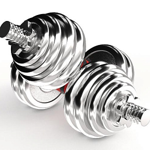 Купить Unix Fit Набор гантелей в кейсе 30 кг в Москве