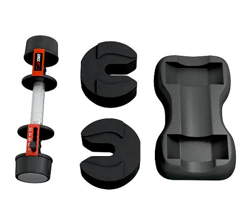 Гантель со ступенчатой регулировкой Unix Fit 11 кг черная