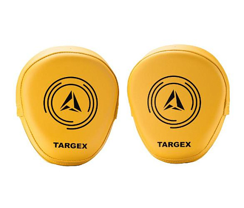 Лапы боксерские Targex PRO желтые