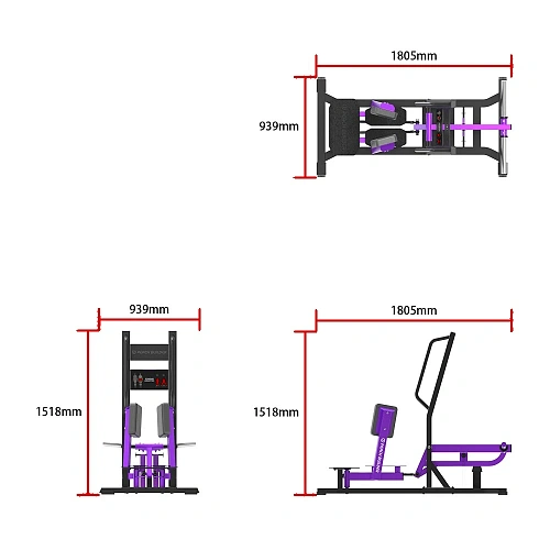 Отведение ног Peach Builder PB403