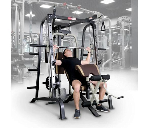 Станция силовая на свободных весах Protrain LM008