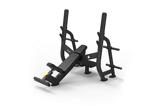 Олимпийская скамья для жима под углом Spirit Fitness SP-4210 фото2