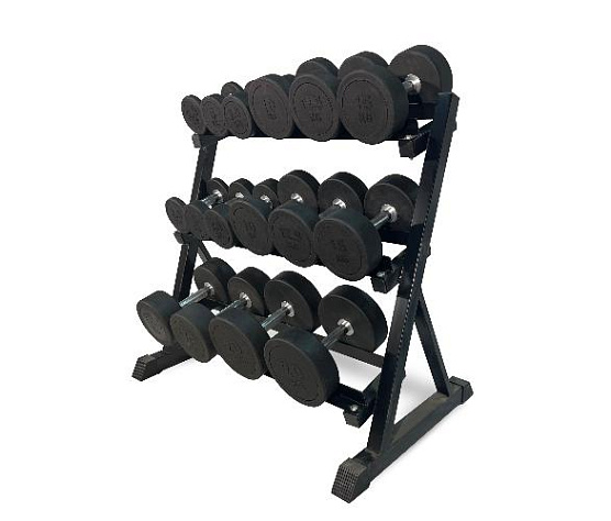 Стойка для гексагональных гантелей Unix Fit DumRack Hexagon PRO (300 кг)