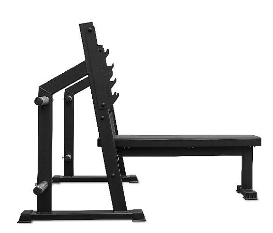 Скамья для жима горизонтальная Bronze Gym PARTNER AL-304L фото1