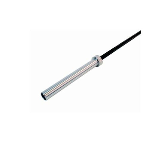 Гриф для кросс-тренинга Rebel Fitness двухцветный без центральной насечки до 679 кг