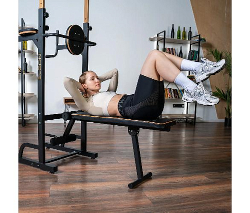 Турник 3 в 1 со скамьей Oxygen ELGON