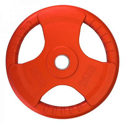 Диск олимпийский 25 кг Multicolor Edition KRAFT Fitness