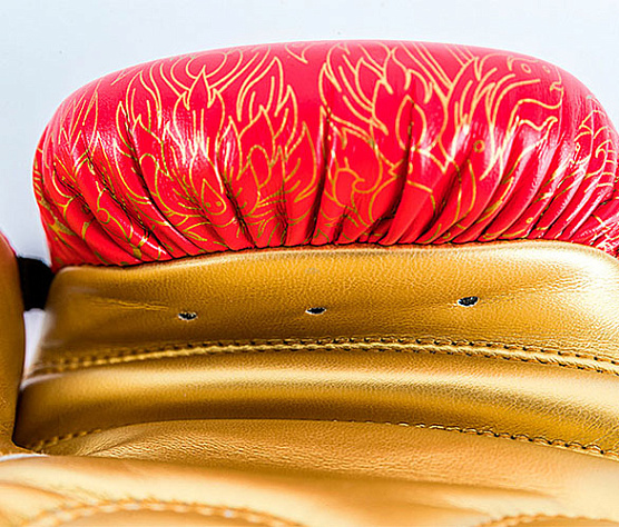 Перчатки для бокса UFC PRO Thai Naga 12 Oz красные фото10