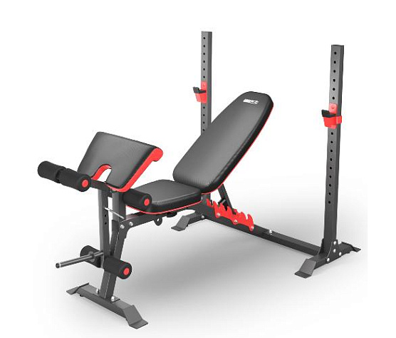 Силовая скамья со стойками Unix Fit BENCH 130DD
