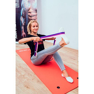 Купить Original FitTools Ремешок для йоги 182 см, трехцветный в Москве