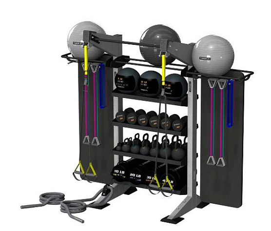 1-модульная стойка для аксессуаров Torque X-Create XCSW-1M-05 (платинум) фото3