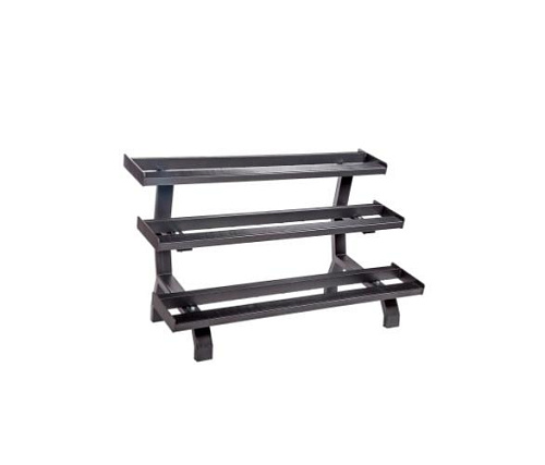 Купить Стойка для гантелей трёхрядная (на 15 пар) Original FitTools в Москве