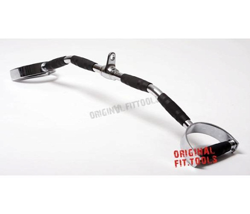 Рукоятка для мышц спины, параллельный хват Original FitTools 86 см