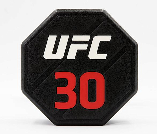 Комплект премиальных полиуретановых гантелей UFC от 2 до 20кг (10пар)
