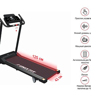 Купить Беговая дорожка Unix Fit ST-560E Black в Москве
