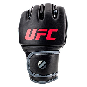 Купить UFC Перчатки MMA для грэпплинга 5 унций чёрные S/M в Москве