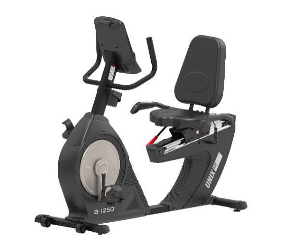 Велотренажер горизонтальный Unix Fit B-1250 PRO (7 LCD) фото2