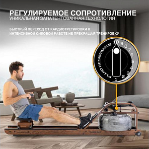 Купить Гребной тренажер First Degree Fitness Viking 3XL в Москве