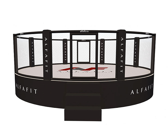 MMA Арена тренировочная AlfaFit на помосте высотой 1 м