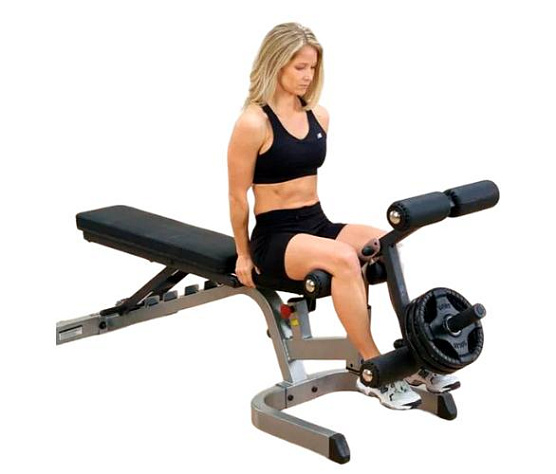 Опция сгибание-разгибание ног Body Solid GLDA3
