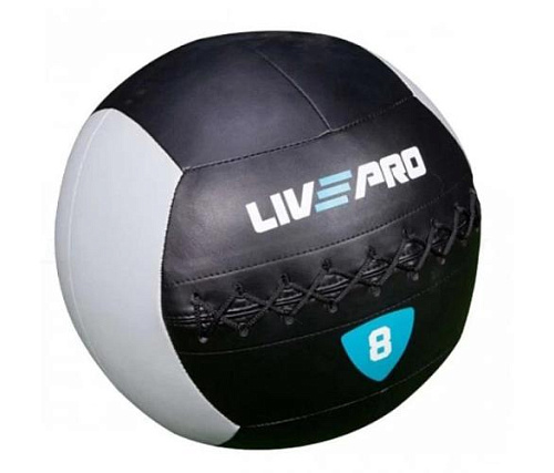 Купить Мяч набивной Wall Ball Livepro LP8100-08KG 8 кг в Москве