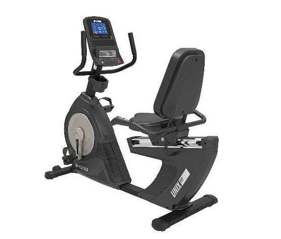 Велотренажер горизонтальный Unix Fit B-1250 PRO (7 LCD)