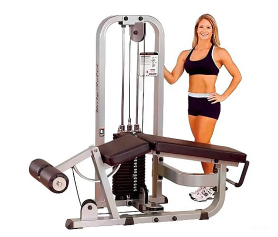 Грузоблочный тренажер на нижнюю часть тела Body Solid PROCLUB SLC-400G СГИБАНИЕ НОГ ЛЕЖА 