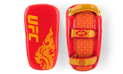 Пэды для тайского бокса UFC True Thai, красные