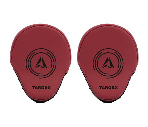 Лапы боксерские Targex HARD красные