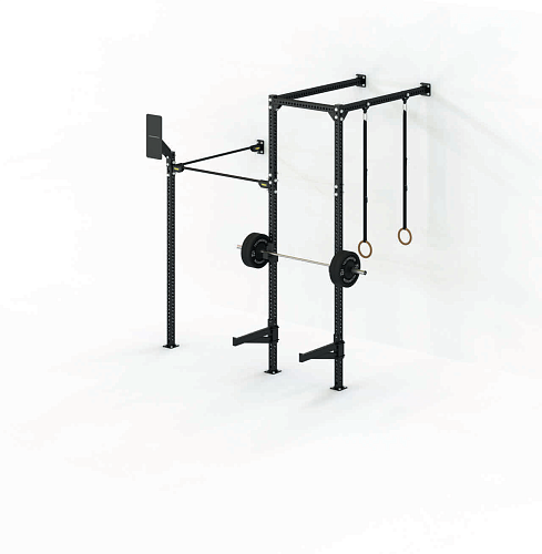 Настенная комбинированная рама Technogym Wall High–Low Rig One Bay Deep Extended (одна секция, высокая/низкая, глубокая, удлинённая)