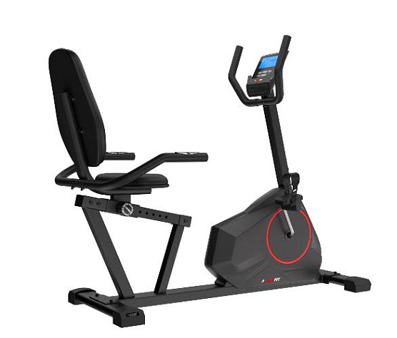 Велотренажер горизонтальный Unix Fit BR-390E фото4