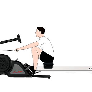 Купить Гребной тренажер Aerofit HSR007 (X-ROW) в Москве