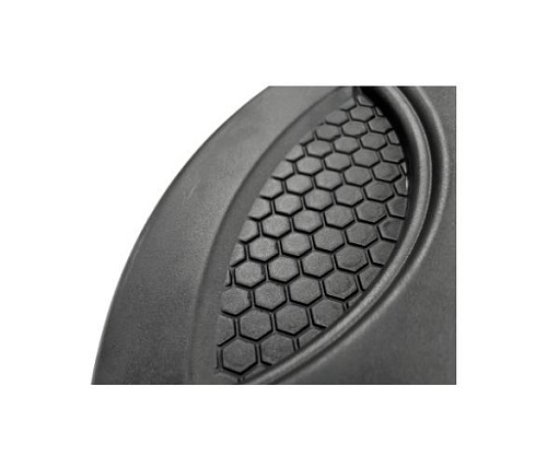 Диск олимпийский обрезиненный Original FitTools 15 кг черный с двумя хватами