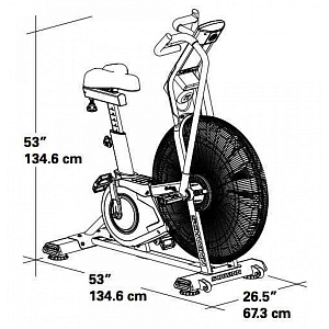 Купить Аэробайк Schwinn Airdyne AD8 в Москве