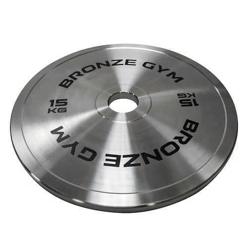 Диск олимпийский Bronze Gym стальной 15 кг