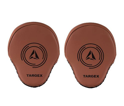 Лапы боксерские Targex HARD терракотовые