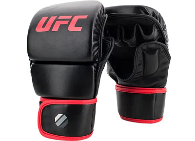 Перчатки MMA для спарринга UFC 8 унций черные S/M