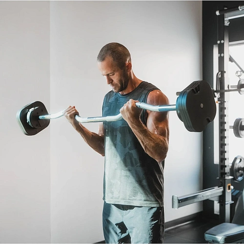 Комплект штанг регулируемых MX Select MX125 EVO, 14.2 – 55.9 кг, 2 шт со стойкой