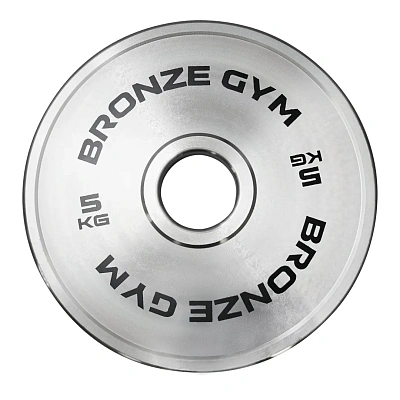 Диск олимпийский Bronze Gym стальной 5 кг