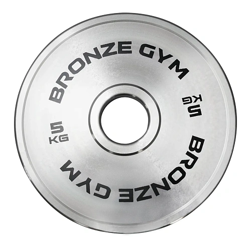 Диск олимпийский Bronze Gym стальной 5 кг