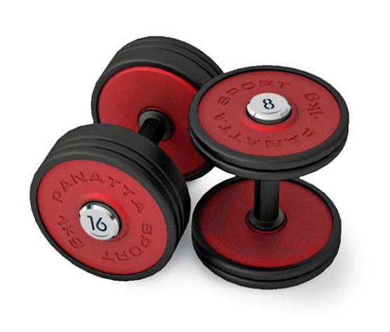 Набор гантелей Panatta 1MBSC4 2-20 кг (четные номера)