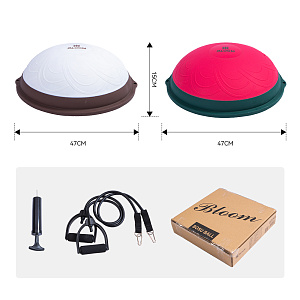 Купить Полусфера Bloom Balance Trainer LB7052/WH белый-коричневый в Москве