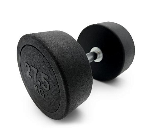 Купить Гантель круглая обрезиненная Unix Fit PRO 27,5 кг / шт. в Москве
