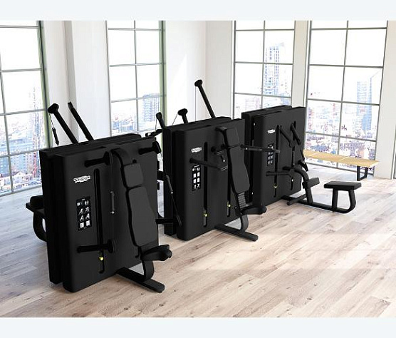 Грузоблочный тренажер для пресса и торса Technogym Kinesis Press фото5