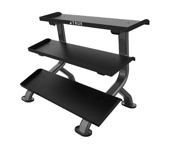 Силовой тренажер True Fitness SF-1050 3-х уровневая стойка для гантелей