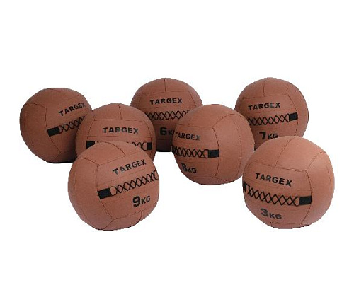 Мяч набивной Targex STRATA 4 кг терракотовый