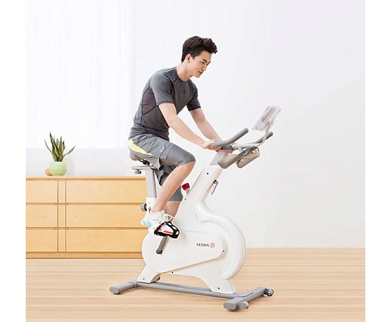 Велотренажер Yesoul M1 белый фото2
